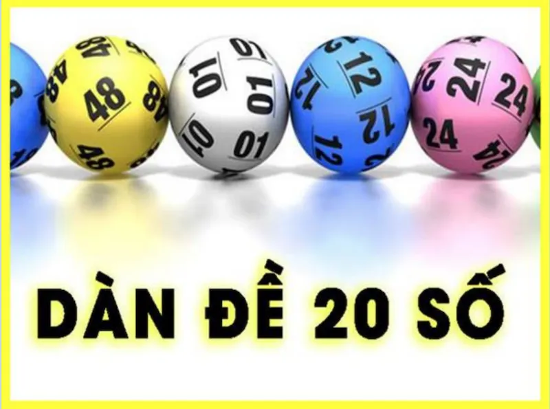 Dàn đề 20 số chính là tập hợp 20 con số được chọn từ 00 đến 99